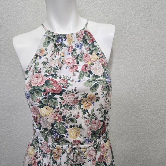 Polo Ralph Lauren Floral Sleeveless Midi Dress Size L - Picture 2 of 12